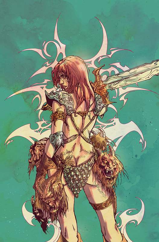 RED SONJA #25 1:15 CASTRO VIRGIN FOC RATIO VARIANT