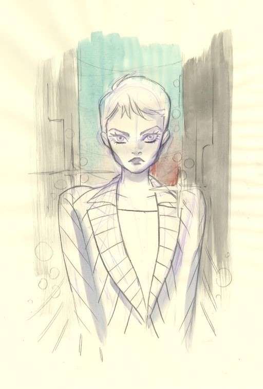 BLADE RUNNER ORIGINS #2 CVR E FOC MOMOKO SKETCH