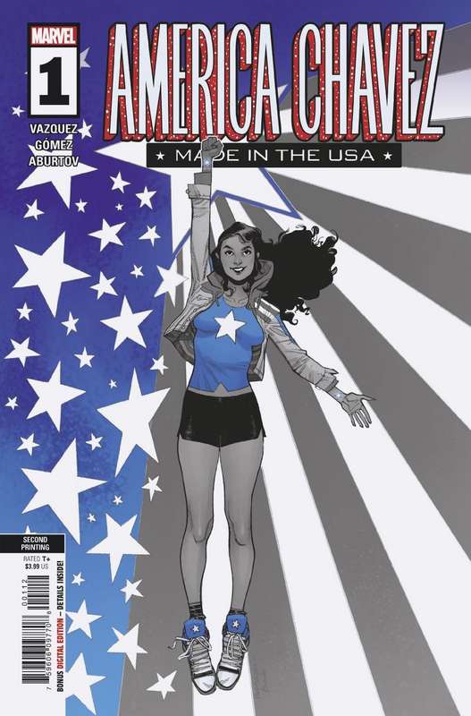 AMERICA CHAVEZ MADE IN USA #1 (OF 5) 2ND PTG PICHELLI VARIANT