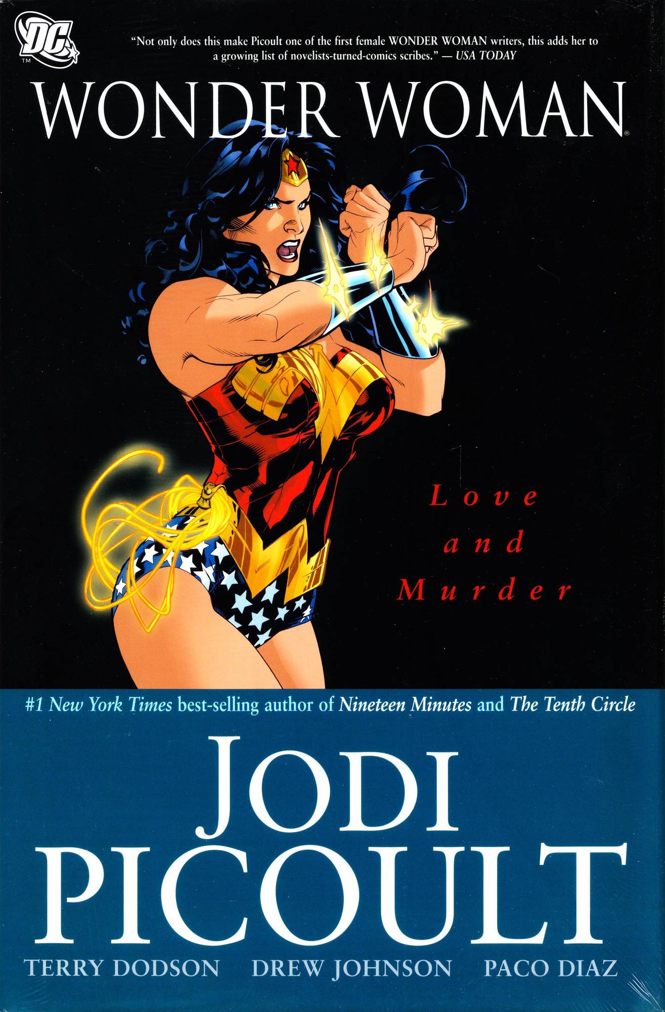 WONDER WOMAN LOVE AND MURDER HARDCOVER