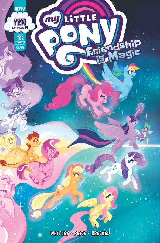 MY LITTLE PONY FRIENDSHIP IS MAGIC #102 CVR B JUSTASUTA