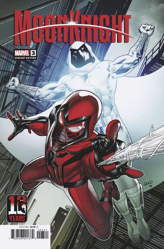 MOON KNIGHT #3 LAND MILES MORALES 10TH ANNIV VARIANT