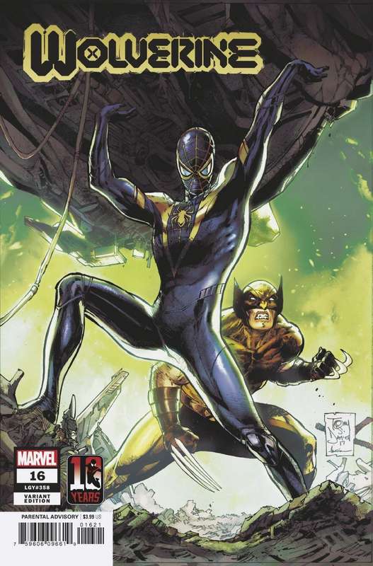 WOLVERINE #16 DANIEL MILES MORALES 10TH ANNIV VARIANT