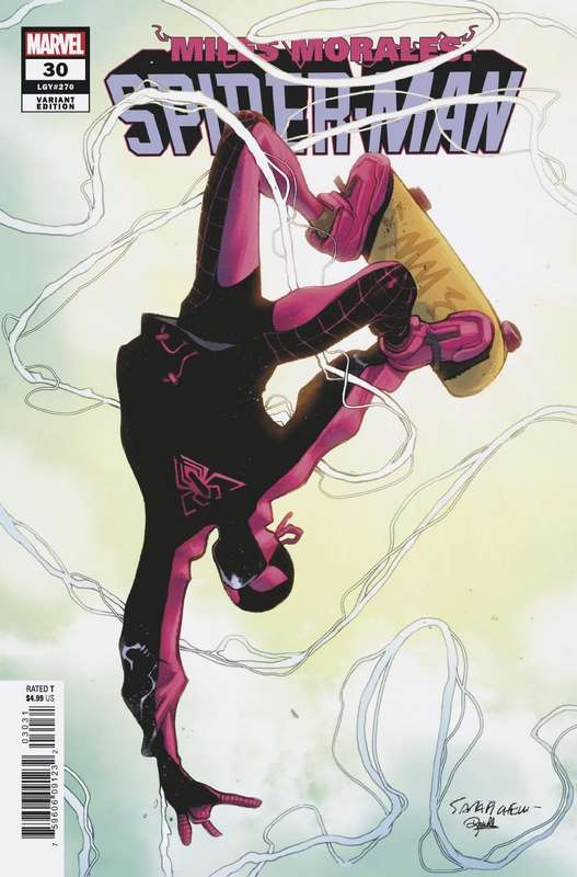 MILES MORALES SPIDER-MAN #30 PICHELLI VARIANT