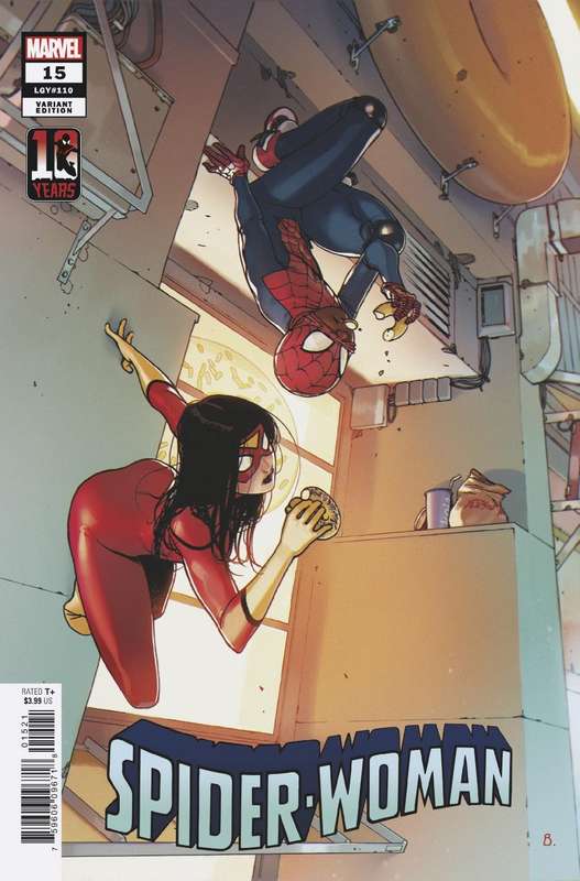 SPIDER-WOMAN #15 BENGAL MILES MORALES 10TH ANNIV VARIANT