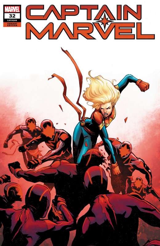 CAPTAIN MARVEL #32 GARBETT VARIANT