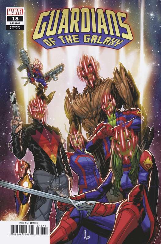 GUARDIANS OF THE GALAXY #18 BALDEON VARIANT ANHL
