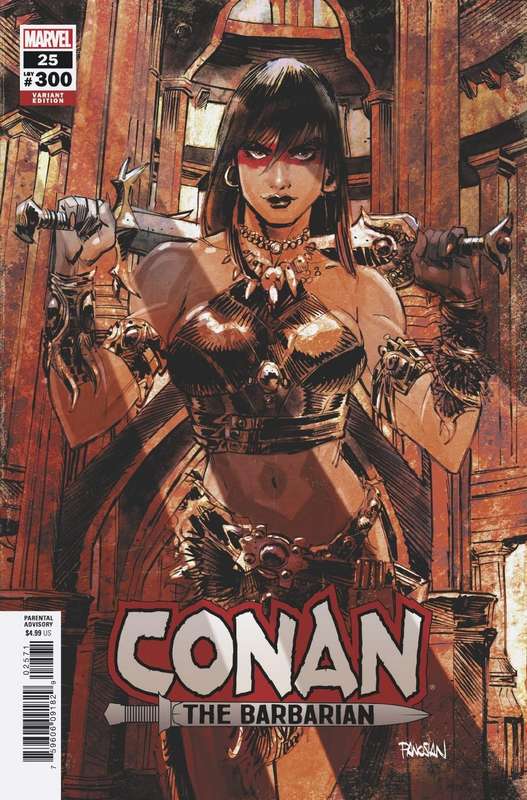 CONAN THE BARBARIAN #25 PANOSIAN VARIANT