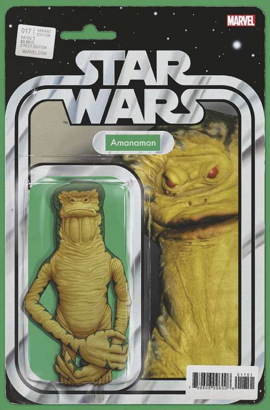 STAR WARS #17 JTC ACTION FIGURE VARIANT WOBH