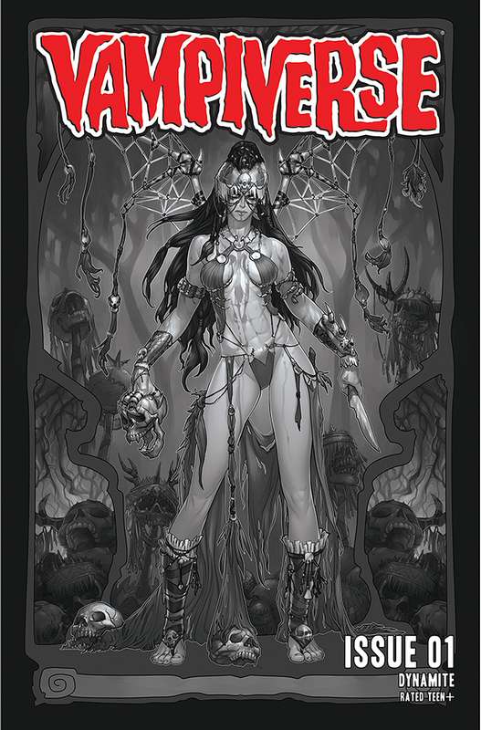 VAMPIVERSE #1 CVR L 1:50 RATIO VARIANT HETRICK B&W