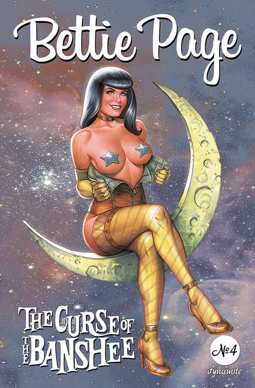 BETTIE PAGE & CURSE OF THE BANSHEE #4 CVR B LINSNER