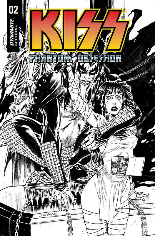 KISS PHANTOM OBSESSION #2 CVR I 1:30 RATIO VARIANT SEELEY B&W LINE