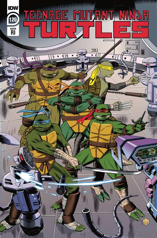 TMNT ONGOING #120 CVR C 1:10 RATIO VARIANT BRYANT