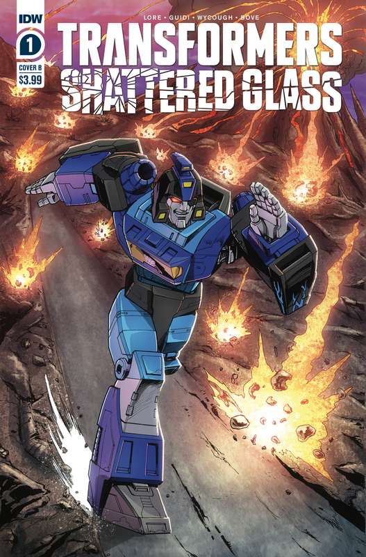 TRANSFORMERS SHATTERED GLASS #1 (OF 5) CVR B KHANNA