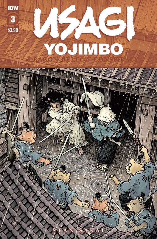 USAGI YOJIMBO DRAGON BELLOW CONSPIRACY #3 (OF 6)