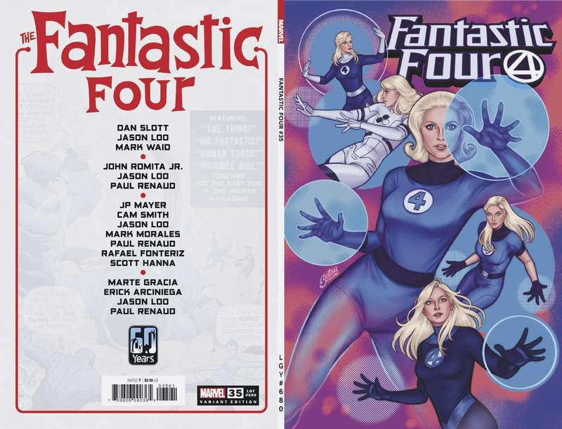 FANTASTIC FOUR #35 COLA VARIANT