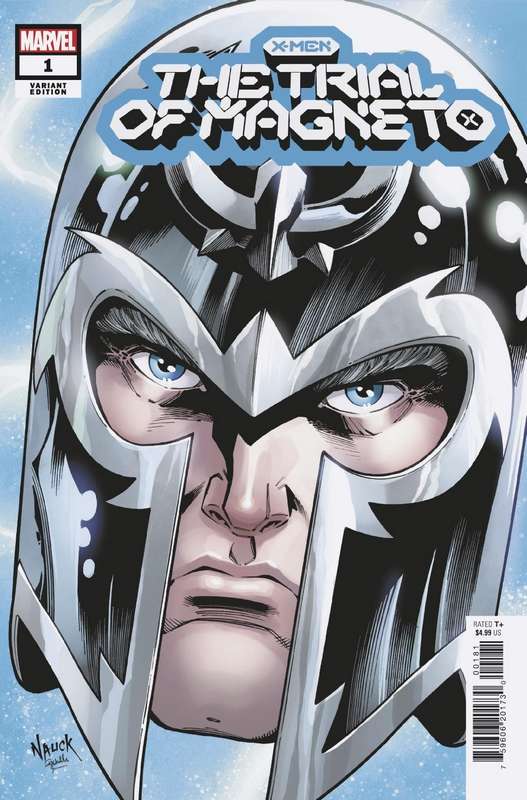 X-MEN TRIAL OF MAGNETO #1 (OF 5) NAUCK HEADSHOT VARIANT