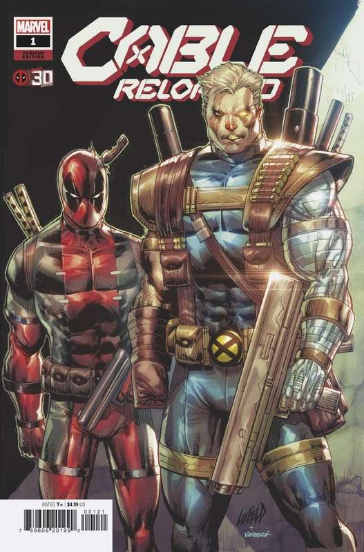 CABLE RELOADED #1 LIEFELD DEADPOOL 30TH VARIANT ANHL