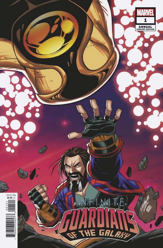 GUARDIANS OF THE GALAXY ANNUAL #1 CONNECTING VARIANT INFD