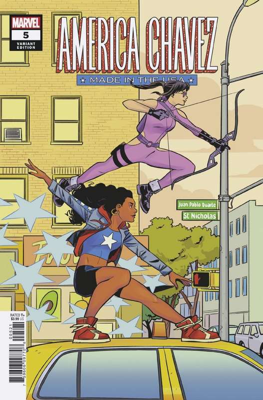 AMERICA CHAVEZ MADE IN USA #5 (OF 5) BUSTOS VARIANT