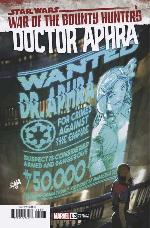 STAR WARS DOCTOR APHRA #13 WANTED POSTER VARIANT WOBH