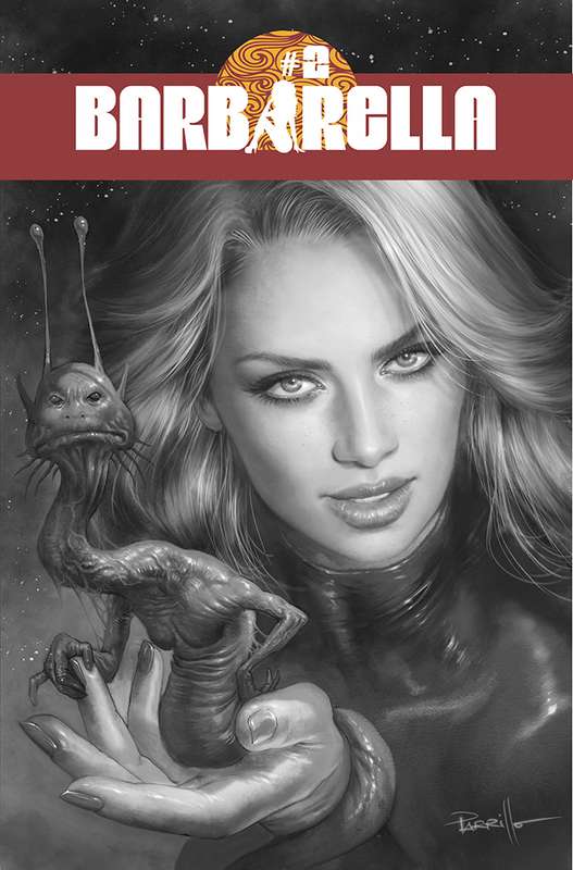 BARBARELLA #2 CVR H 1:25 RATIO VARIANT PARRILLO B&W