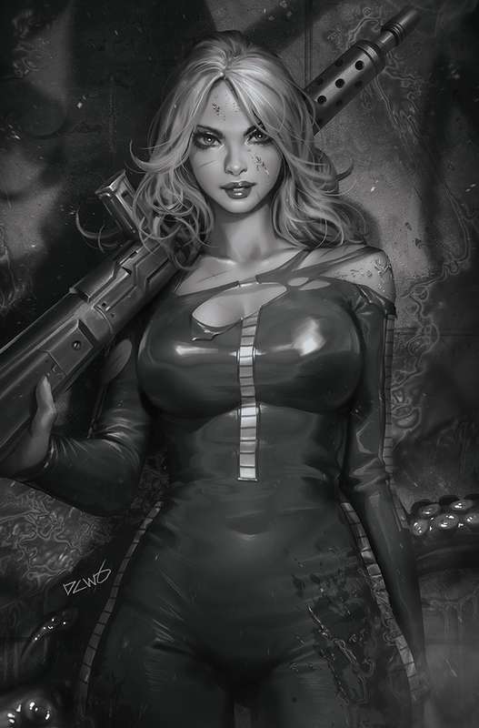 BARBARELLA #2 CVR I 1:30 RATIO VARIANT CHEW B&W VIRGIN