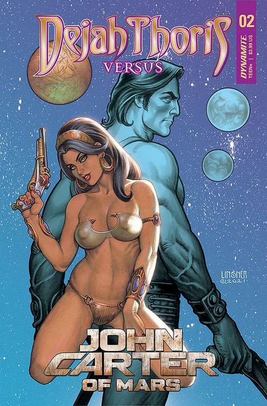 DEJAH THORIS VS JOHN CARTER OF MARS #2 CVR B LINSNER