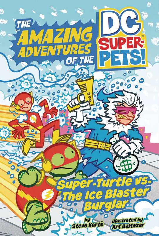 DC SUPER PETS WHATZIT VS ICE BLASTER BURGLAR