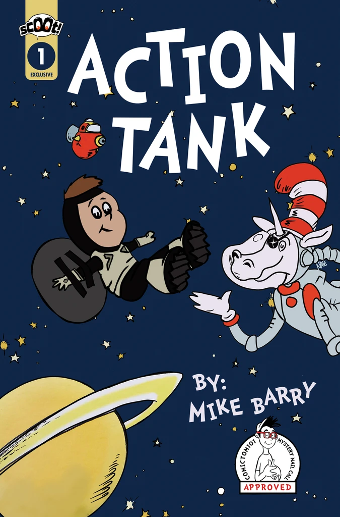 Action Tank #1 Dr. Seuss Homage Variant