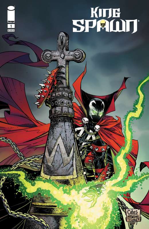 KING SPAWN #1 CVR G CATES