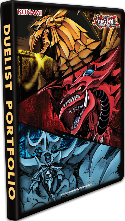 YU-Gi-Oh (YGO): SLIFER, OBELISK, AND RA 9-Pocket PortKNIGHT 9 POCKET PORTFOLIO/BINDER