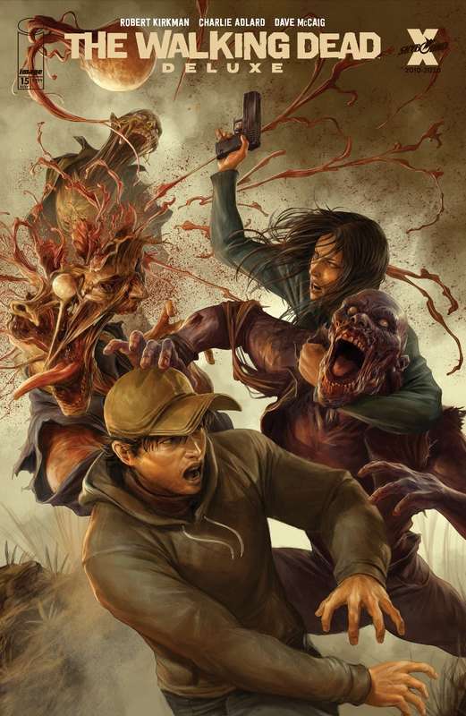 WALKING DEAD DELUXE #15 CVR C RAPOZA (MR)