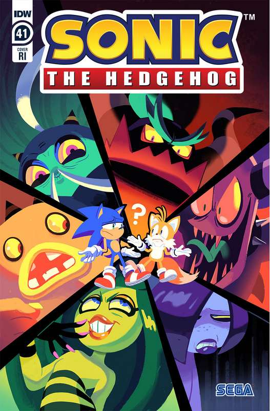 SONIC THE HEDGEHOG #41 1:10 RATIO VARIANT FOURDRAINE