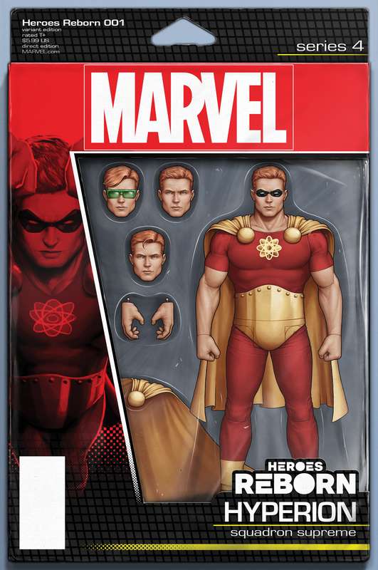 HEROES REBORN #1 (OF 7) CHRISTOPHER ACTION FIGURE VARIANT