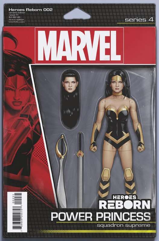 HEROES REBORN #2 (OF 7) CHRISTOPHER ACTION FIGURE VARIANT