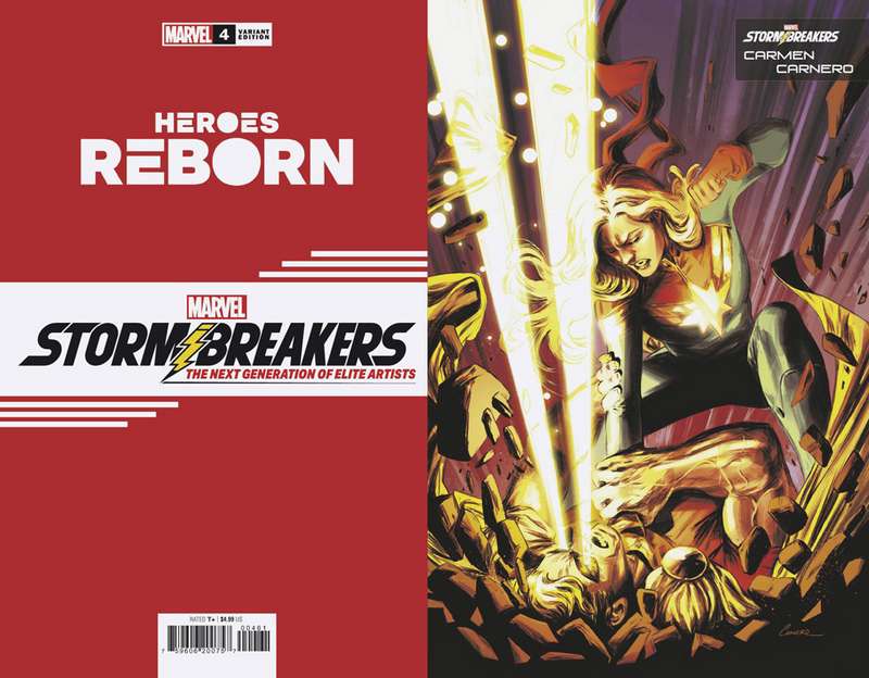 HEROES REBORN #4 (OF 7) CARNERO STORMBREAKERS VARIANT