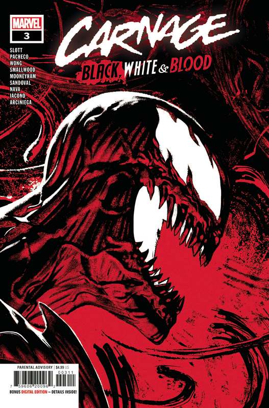 CARNAGE BLACK WHITE AND BLOOD #3 (OF 4)