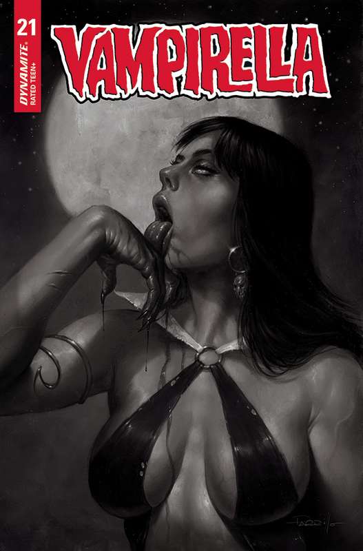 VAMPIRELLA #21 1:10 PARRILLO B&W RATIO VARIANT