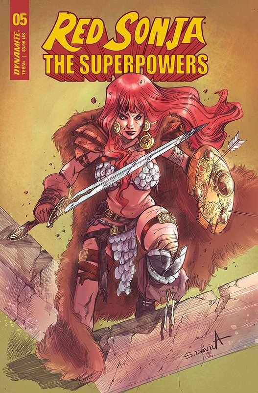 RED SONJA THE SUPERPOWERS #5 CVR G DAVILA