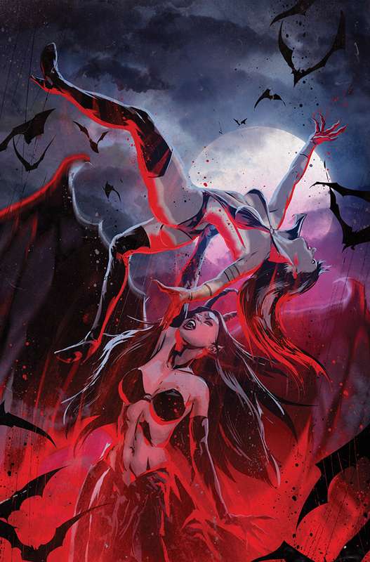 VAMPIRELLA VS PURGATORI #3 1:7 KUDRANSKI VIRGIN FOC RATIO VARIANT