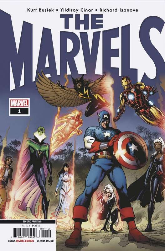 THE MARVELS #1 2ND PTG CINAR VARIANT