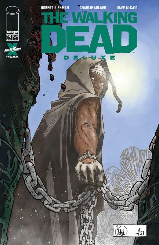 WALKING DEAD DELUXE #19 CVR E ADLARD (MR)