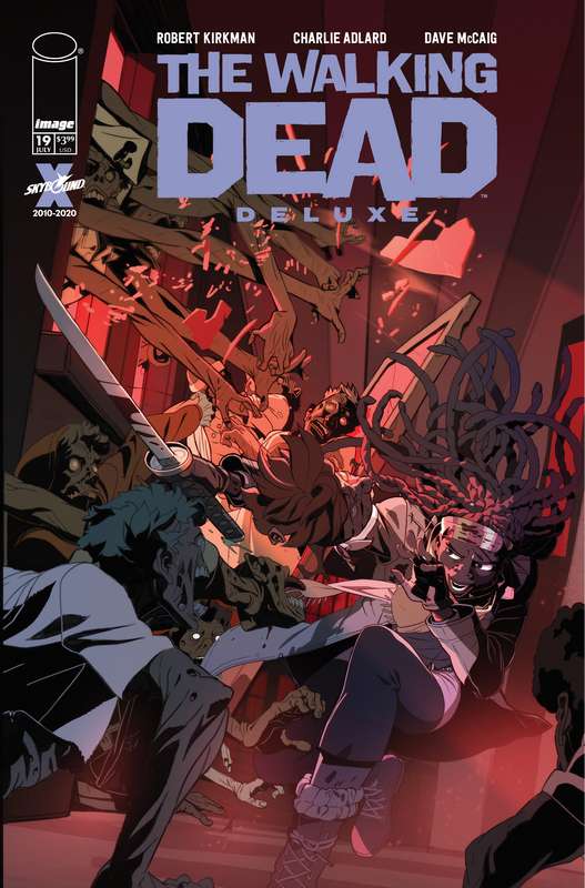 WALKING DEAD DELUXE #19 CVR H CONLEY (MR)