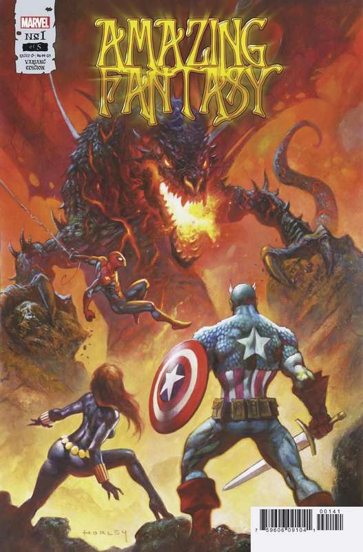 AMAZING FANTASY #1 (OF 5) 1:25 HORLEY RATIO VARIANT