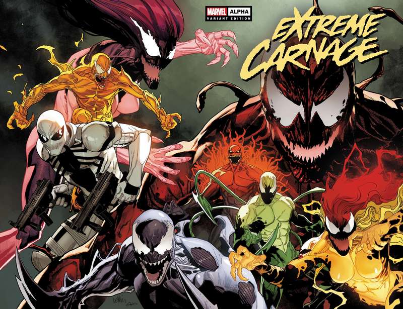 EXTREME CARNAGE ALPHA #1 YU WRPAD VARIANT