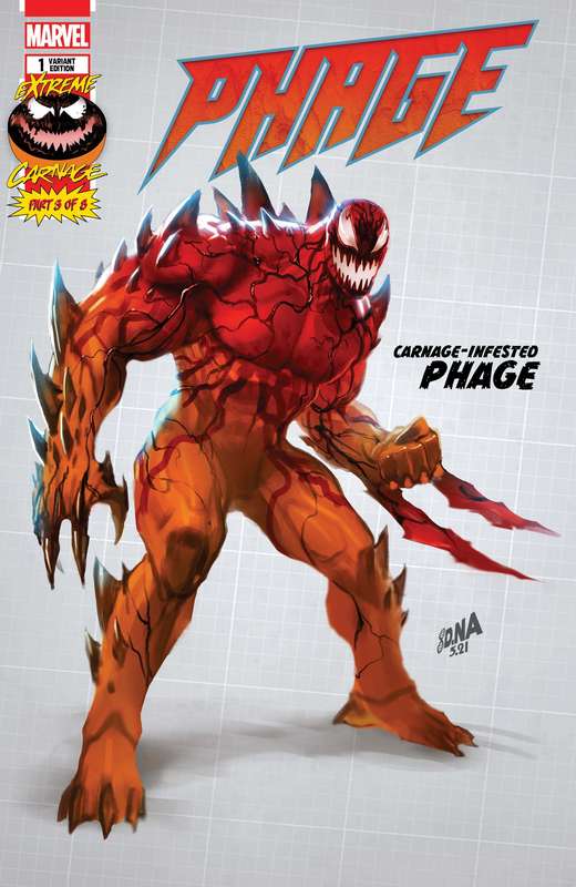 EXTREME CARNAGE PHAGE #1 1:10 NAKAYAMA DESIGN RATIO VARIANT