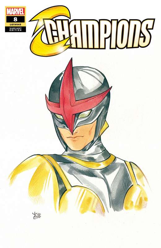 CHAMPIONS #8 MOMOKO MARVEL ANIME VARIANT