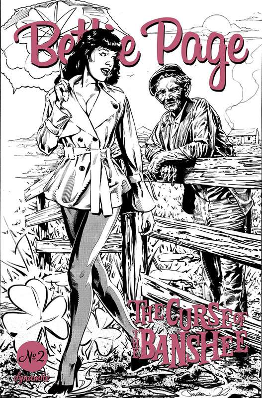 BETTIE PAGE & CURSE OF THE BANSHEE #2 CVR F 1:10 RATIO VARIANT MOO