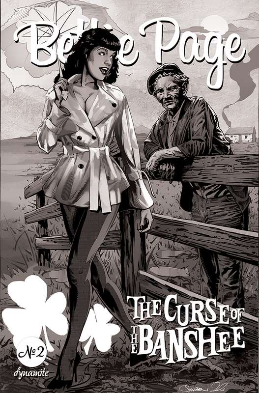 BETTIE PAGE & CURSE OF THE BANSHEE #2 CVR I 1:25 RATIO VARIANT MOO